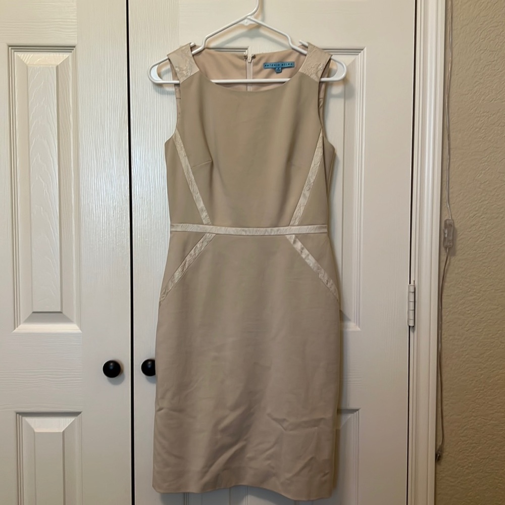 Cream Antonio Melani Dress in size 2
